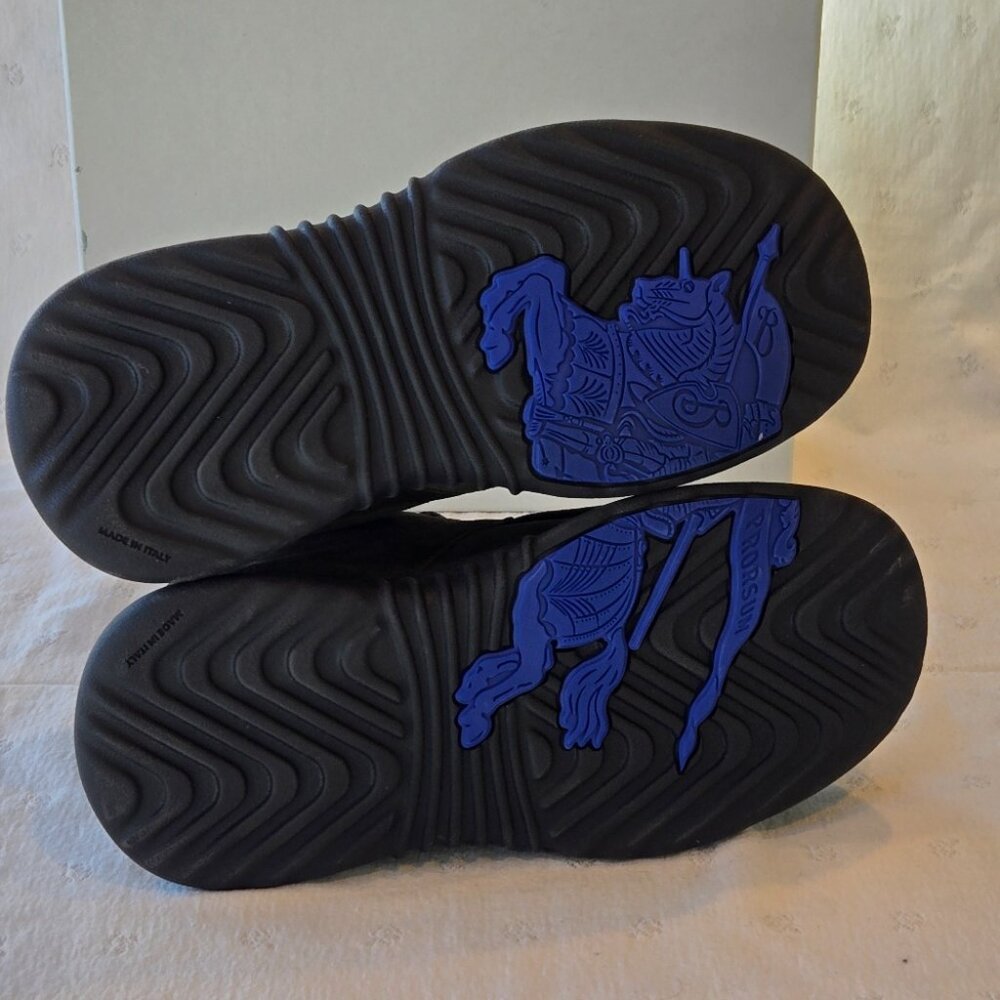 NIB Burberry Olive (Loch) Chukka Lace-Up Square Toe Boots Size 40 - Picture 6 of 7